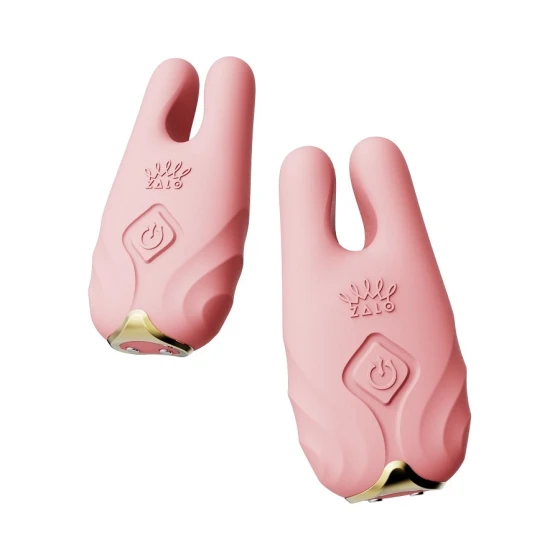 Nave APP Vibro Nipple Clamps- Coral Pink